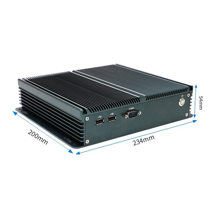 N100 Fanless Embedded System PC